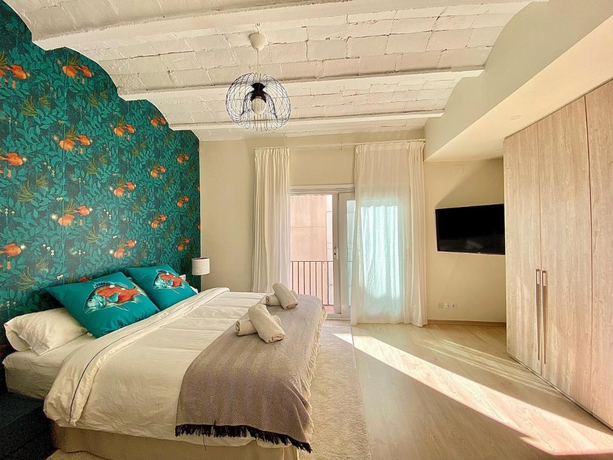 Abbott Apartment - 1 Min From The Beach - 100M2 - Sleeps 8 Sitges Zewnętrze zdjęcie
